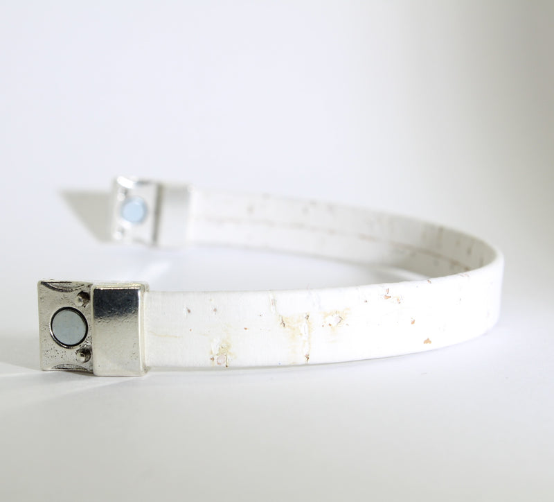 Off-White Standard Cork Bracelet MEDIUM/SILVER