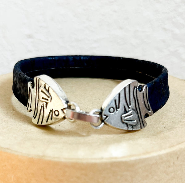 Blue Fish Standard Cork Bracelet