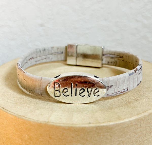 BELIEVE Natural Bamboo Standard Bracelet