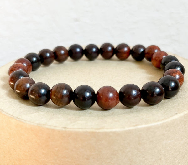 Wooden Bead Stretch Bracelet