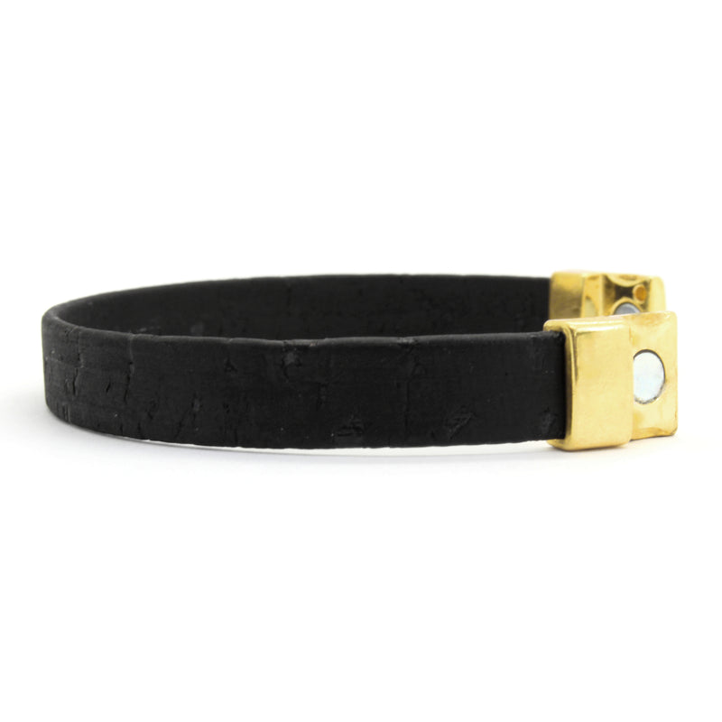 Black Standard Cork Bracelet