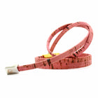 Dusty Rose Double Wrap Cork Bracelet MEDIUM/GOLD
