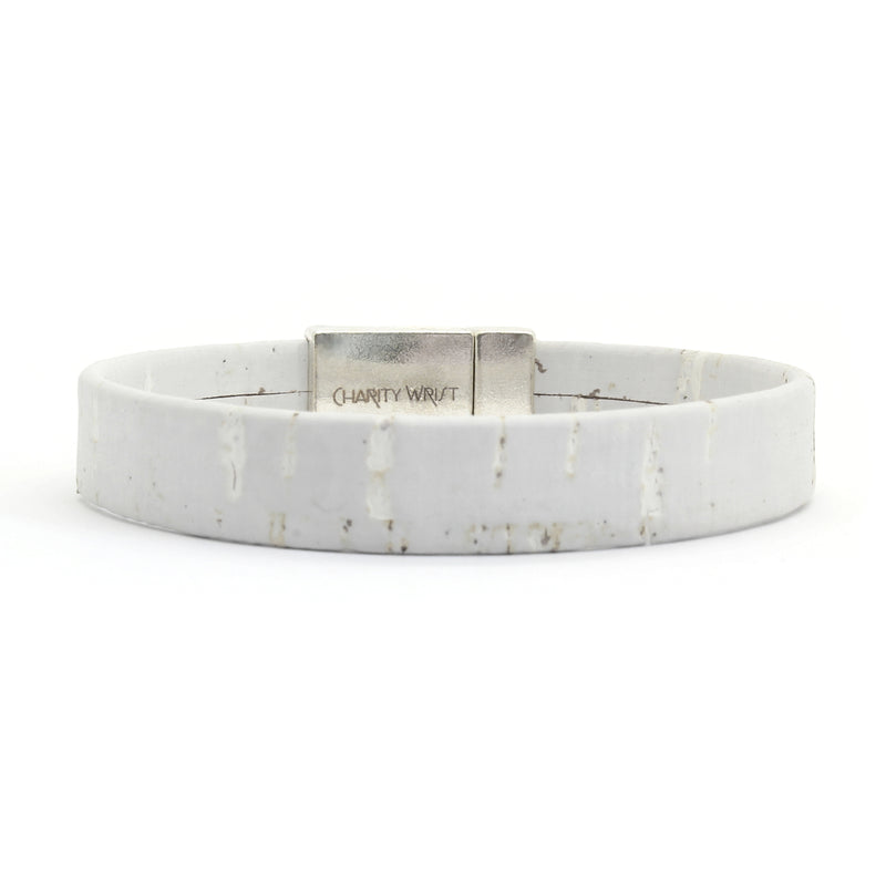 Grey Standard Cork Bracelet MEDIUM/GOLD